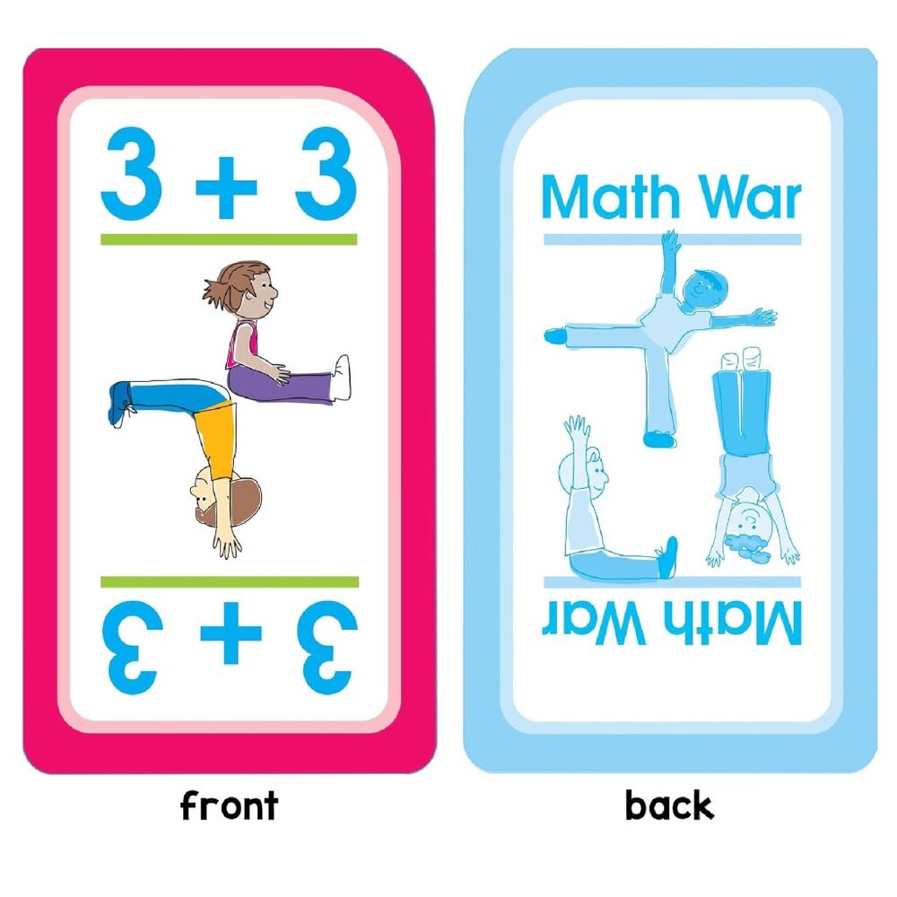 Math War Addition Subtraction Card Game Flash Cards COMPLETE *Bundle Add-On* - Picture 6 of 13